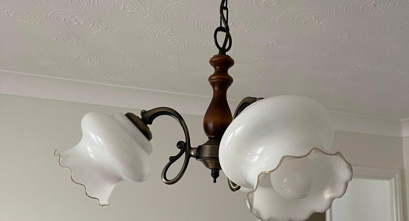 Light fitting installation in Warrington