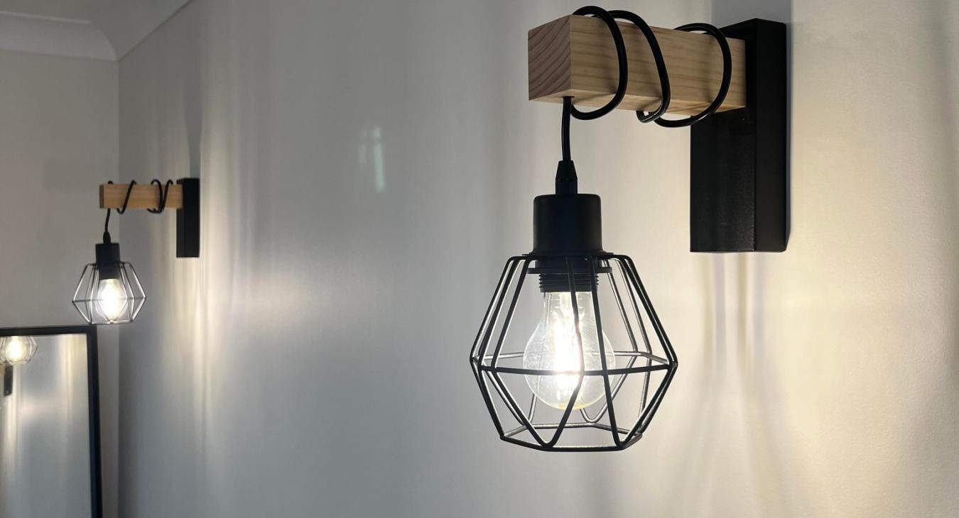 Light fitting installation in Warrington