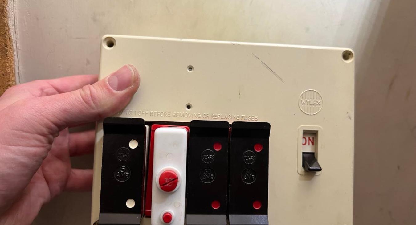 Fusebox electrician in Warrington